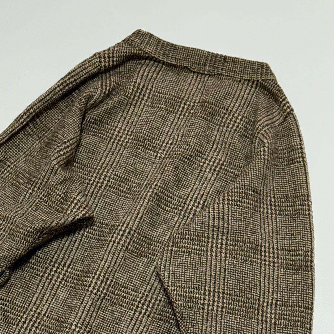 極美品 45R 45rpm ジャージフラノのドレス ワンピース ウール 現行タグ