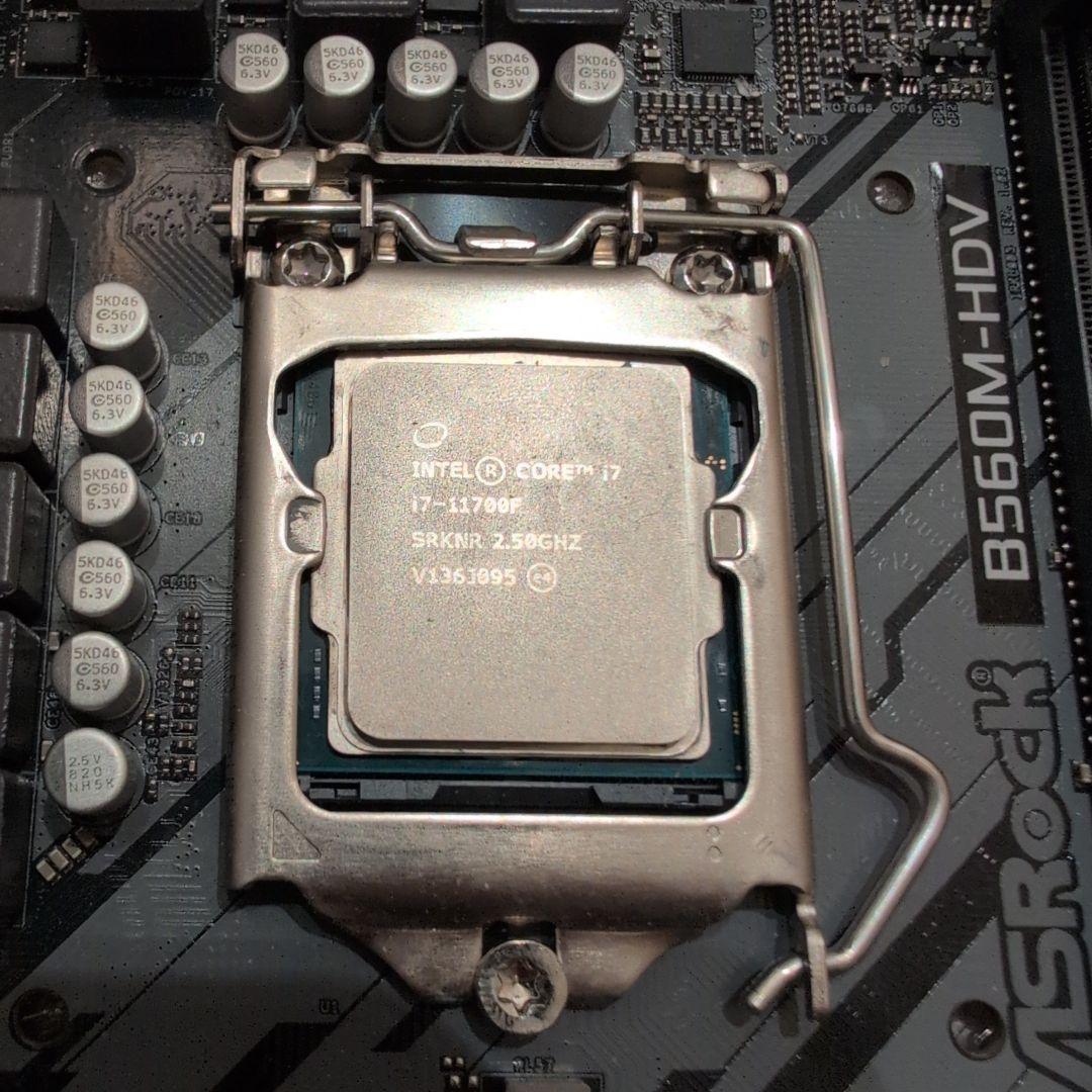 intel core i7-11700f マザーボードセット