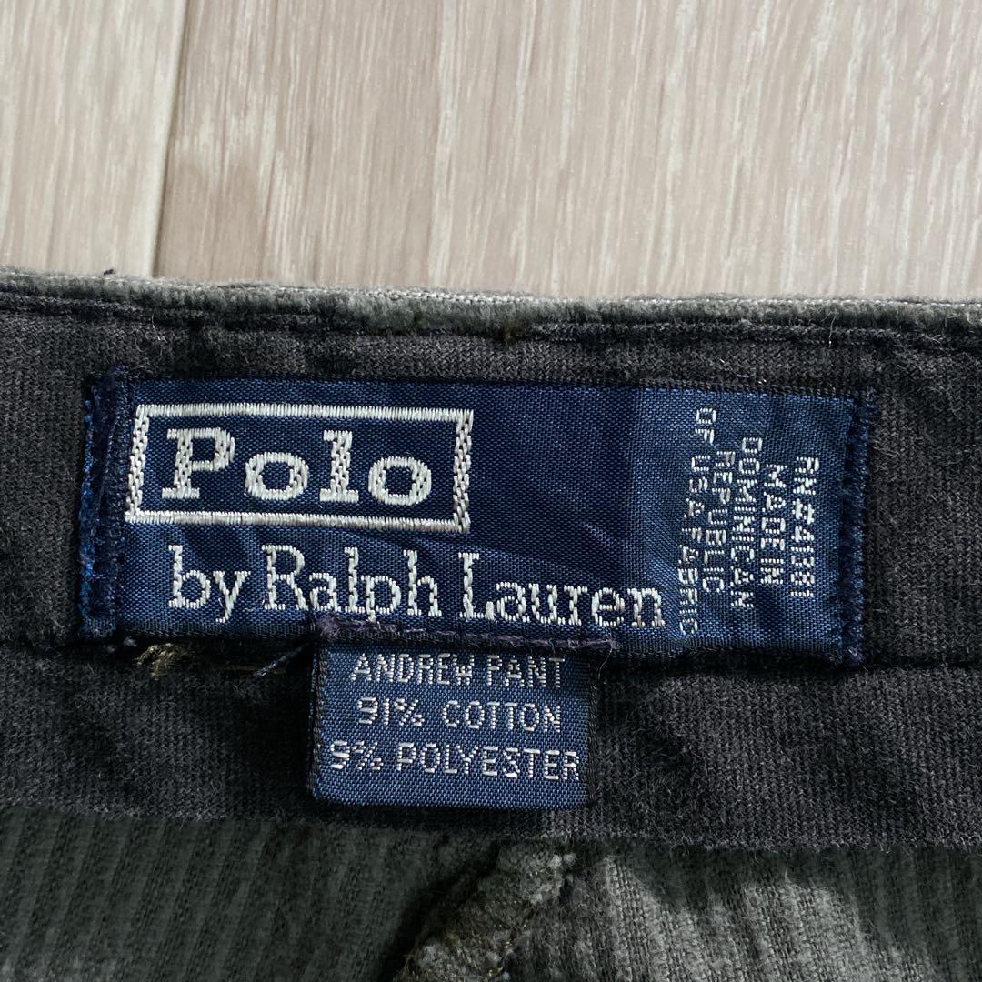 F0-082 Polo by Ralph Lauren 太畝コーデュロイパンツ