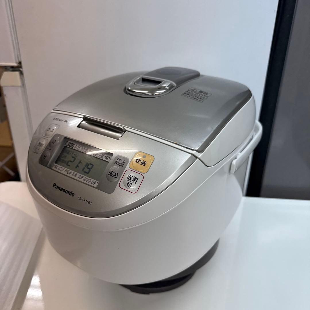 パナソニック　スチームIHジャー炊飯器SR-SY186J 1.8L