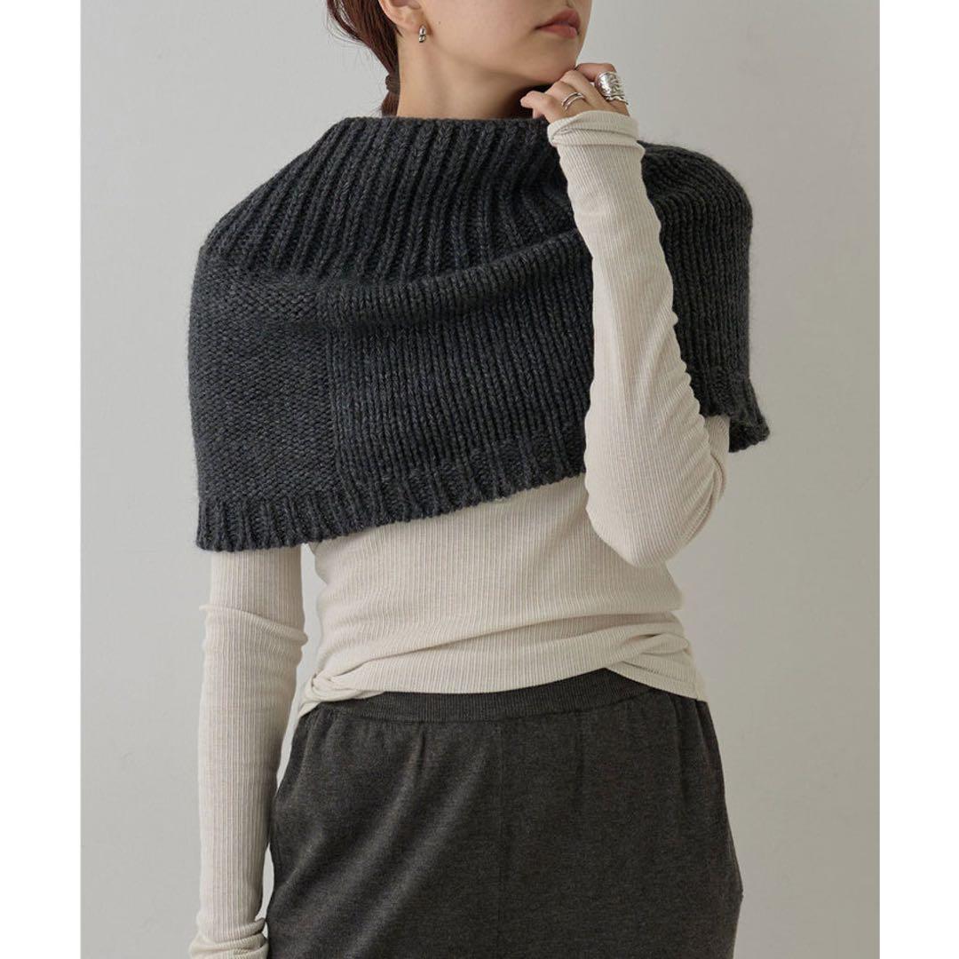 ASAUCE MELER スポンジヤーンライトスヌード　マフラー