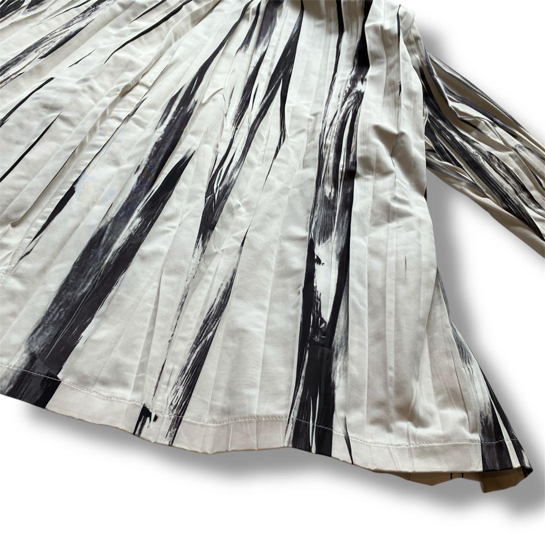 美品✨ リムアーク ブラウス　シャツ　トップス　プリーツ　フレア　長袖