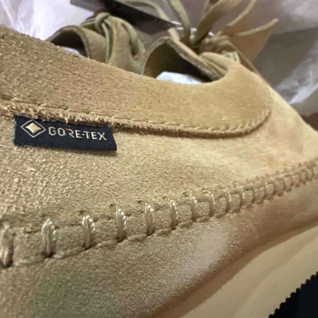 【未使用品】クラークス ウィーバー ゴアテックス メープルスエード UK8