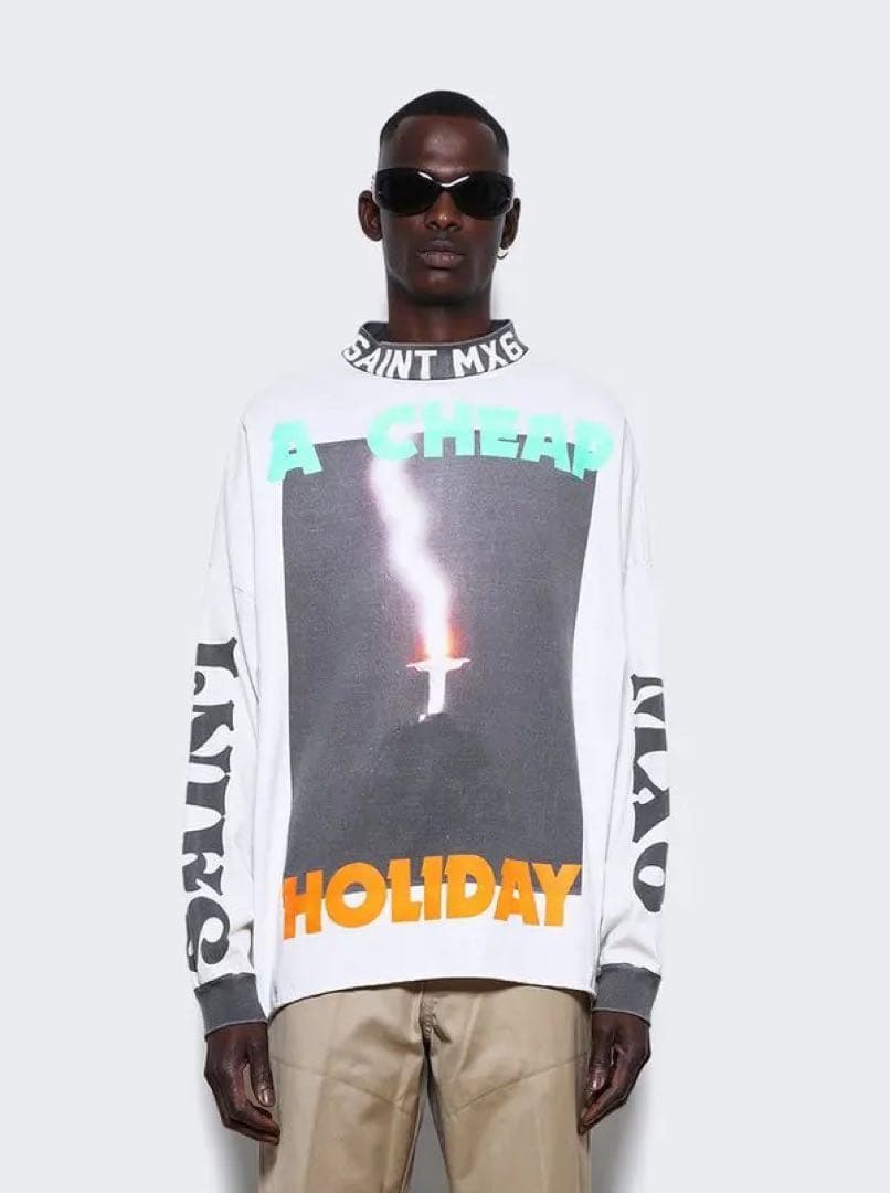 SAINT MICHAEL A CHEAP HOLIDAY ロングTシャツ