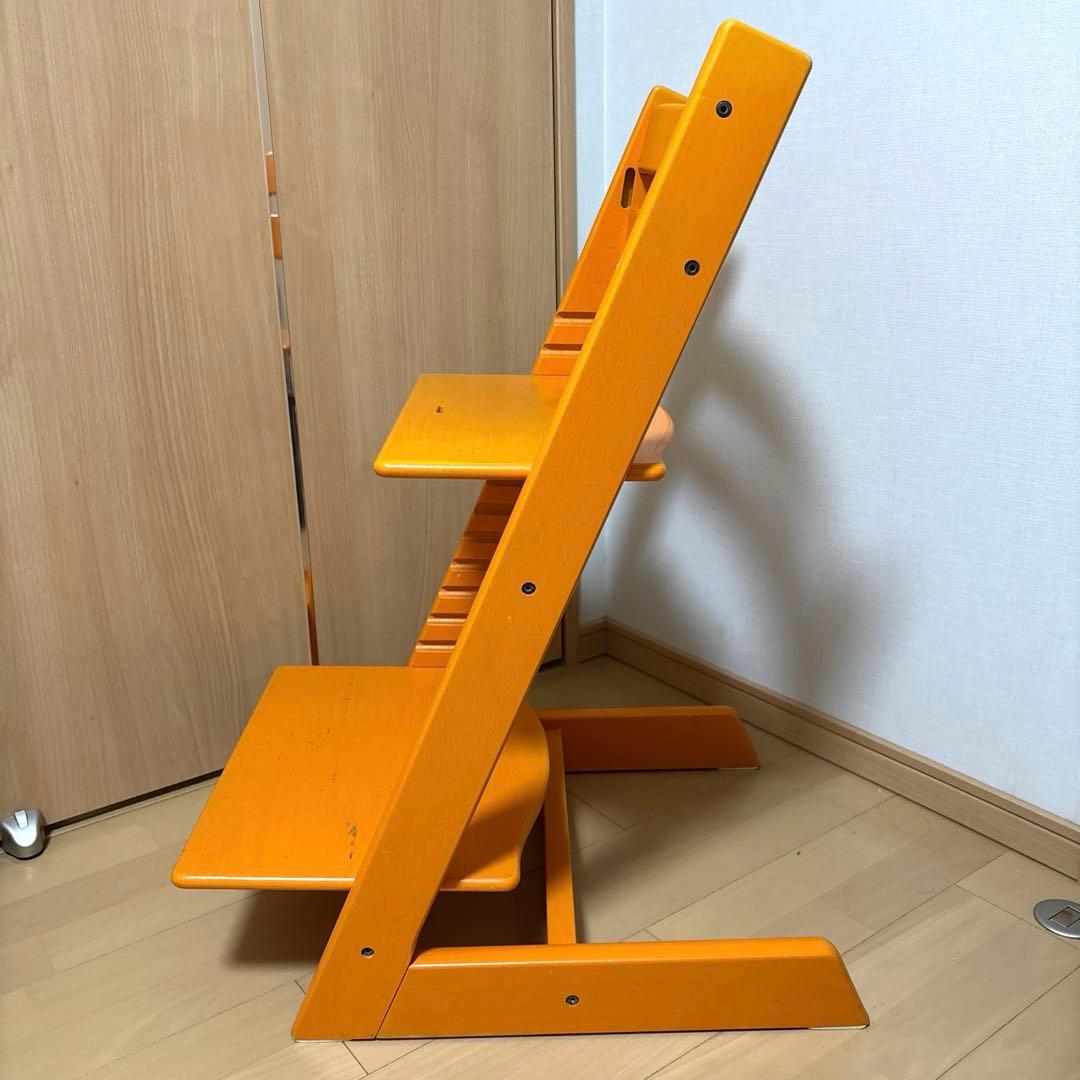 ストッケ　トリップトラップ　オレンジ　STOKKE　 シリアル4
