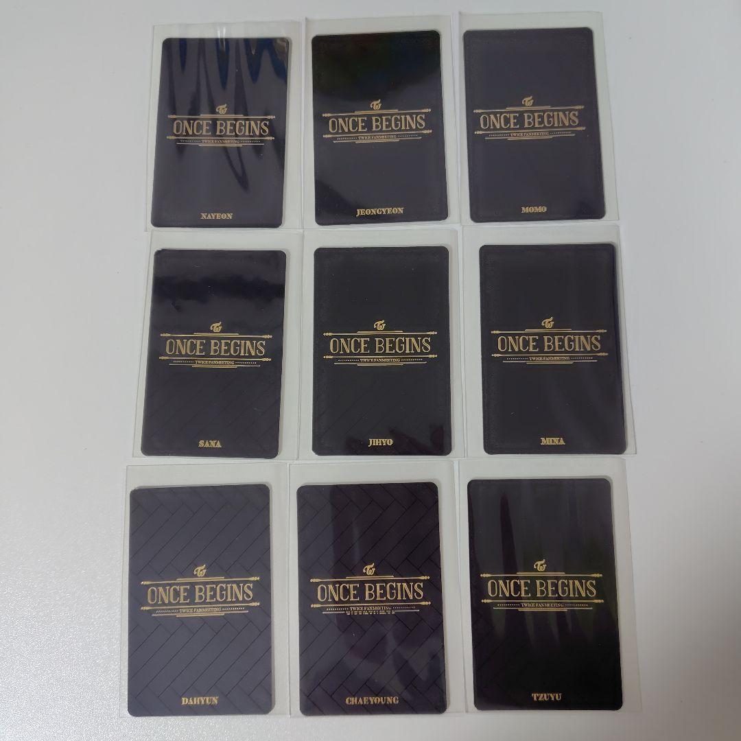 TWICE ONCE BEGINS トレカ54枚セット