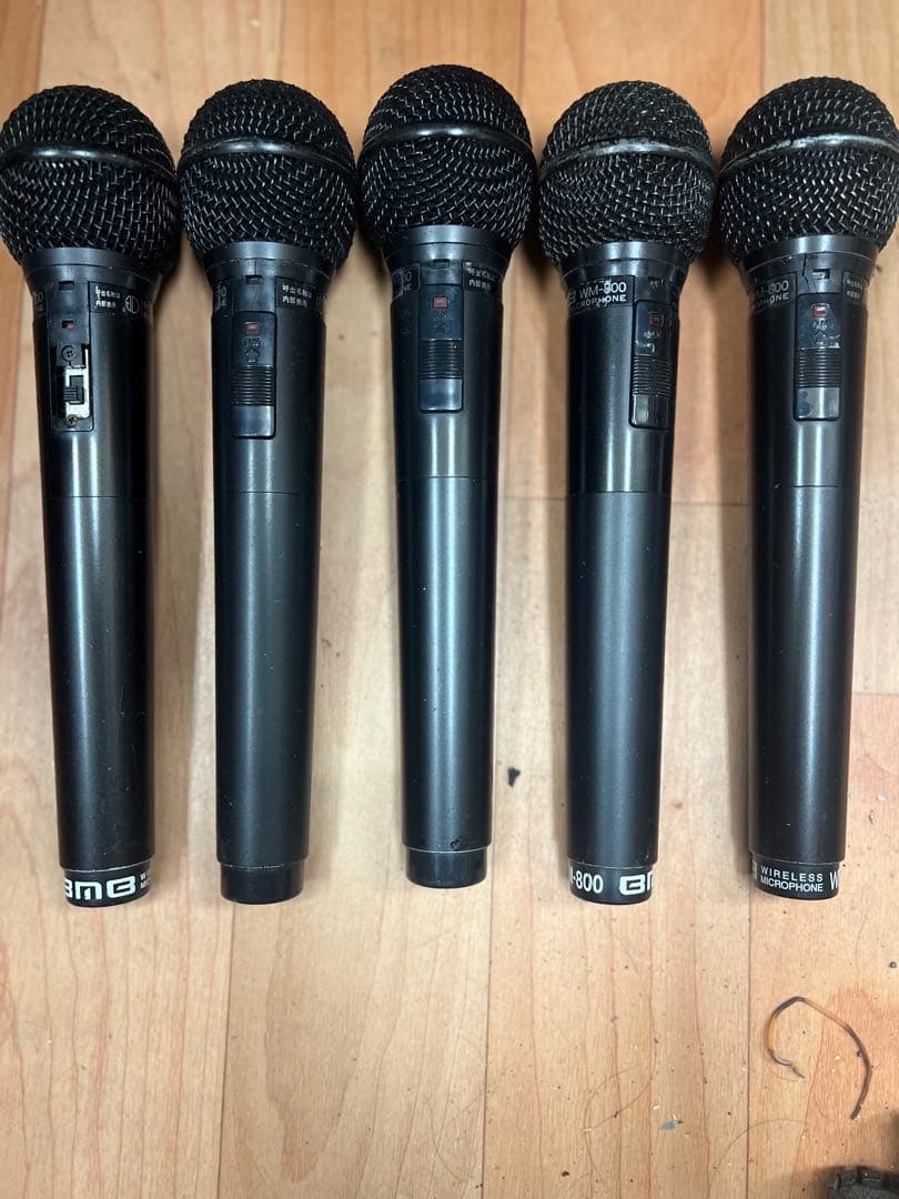BMB ワイヤレスマイク　WM-800 ジャンク品　33本です