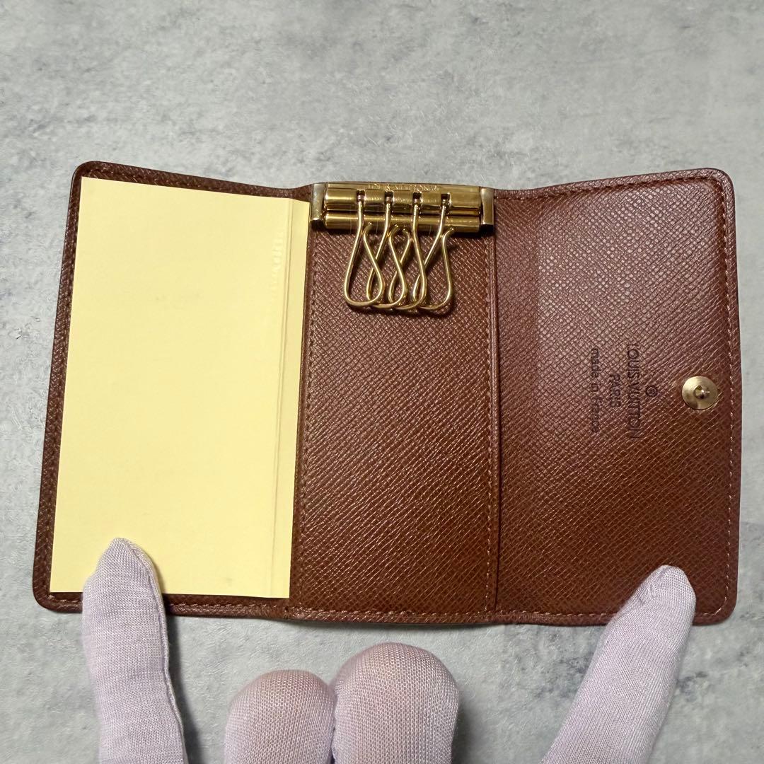 新品未使用 ルイヴィトン ミュルティクレ 4連　モノグラム キーケース