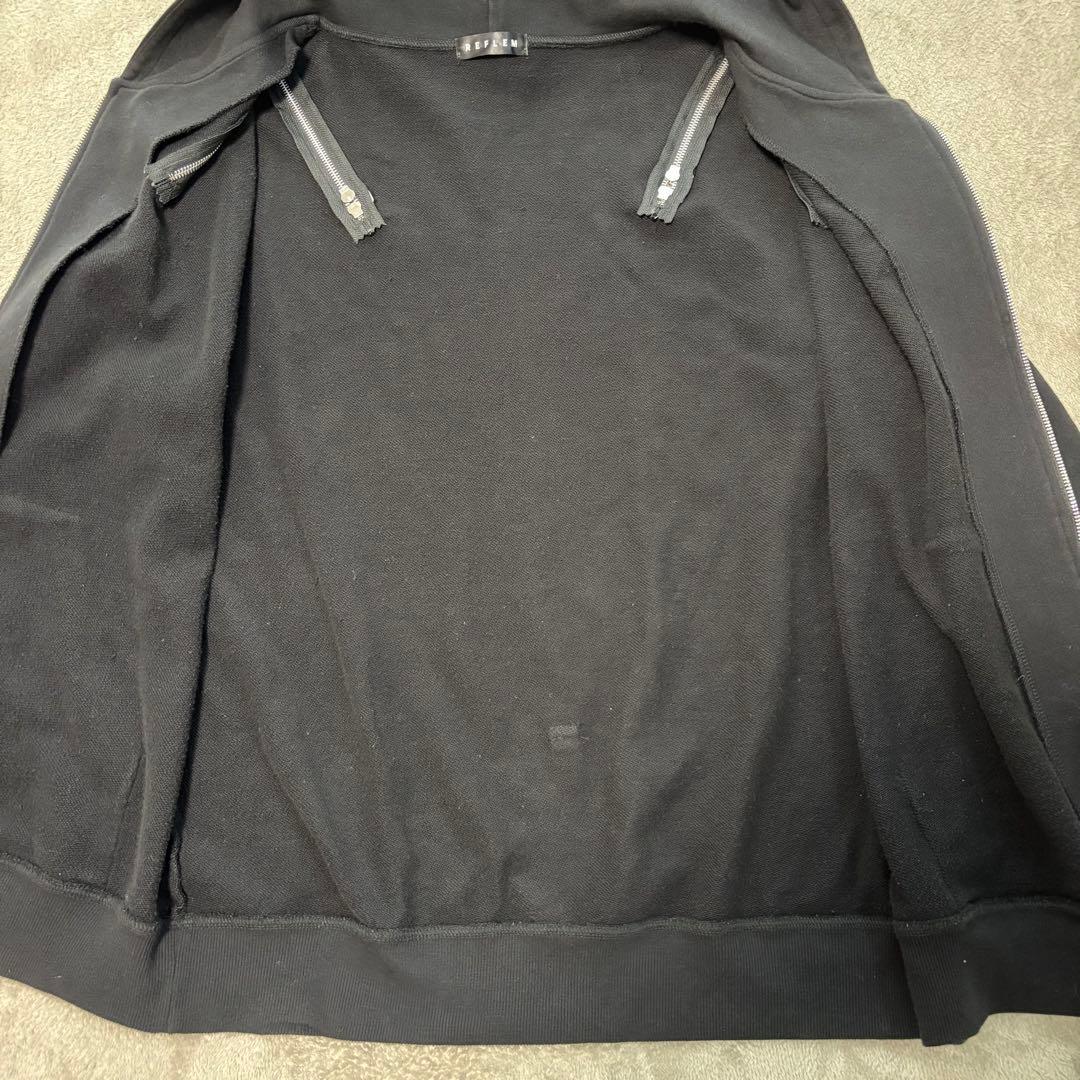 REFLEM レフレム DEVIL デザイン ZIPパーカー ジップアップ