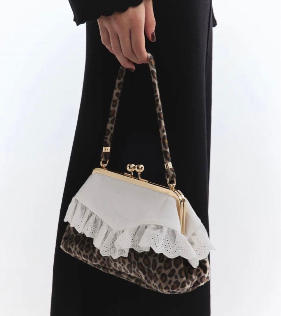 Bibiy ビビィ SABRINA LACE BAG ヒョウ柄