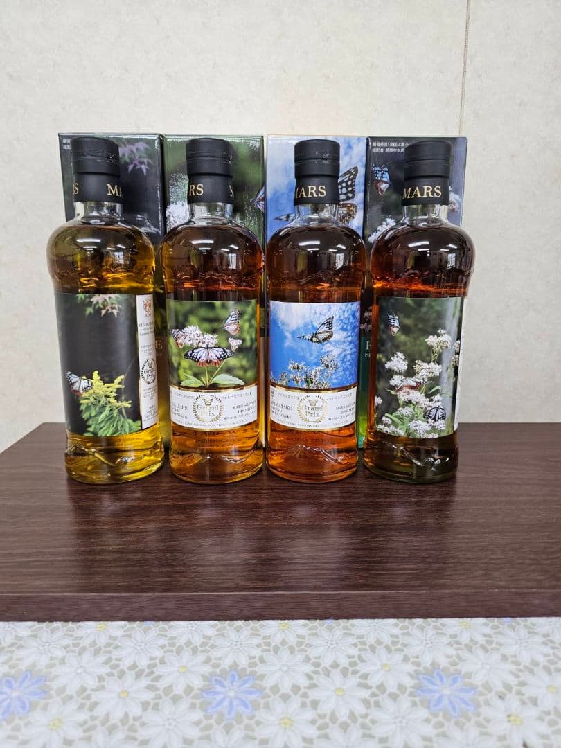 本坊酒造　シングルモルト駒ヶ岳アサギマダラの里　4本セット