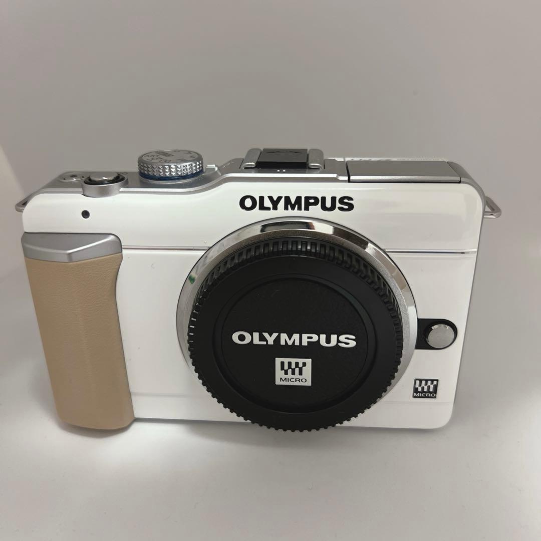 OLYMPUS PEN Lite E-PL1 ダブルレンズ　ホワイト付属品あり