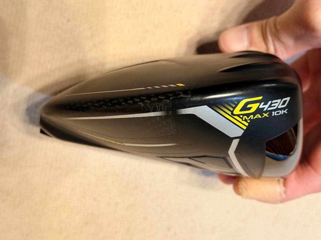 PING G430max 10K 10.5度 ヘッドのみ ヘッドカバー付き