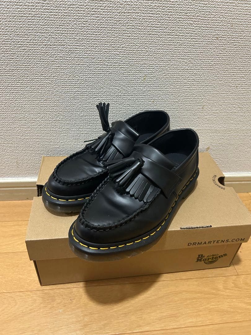 Dr. Martens フリンジローファー 黒