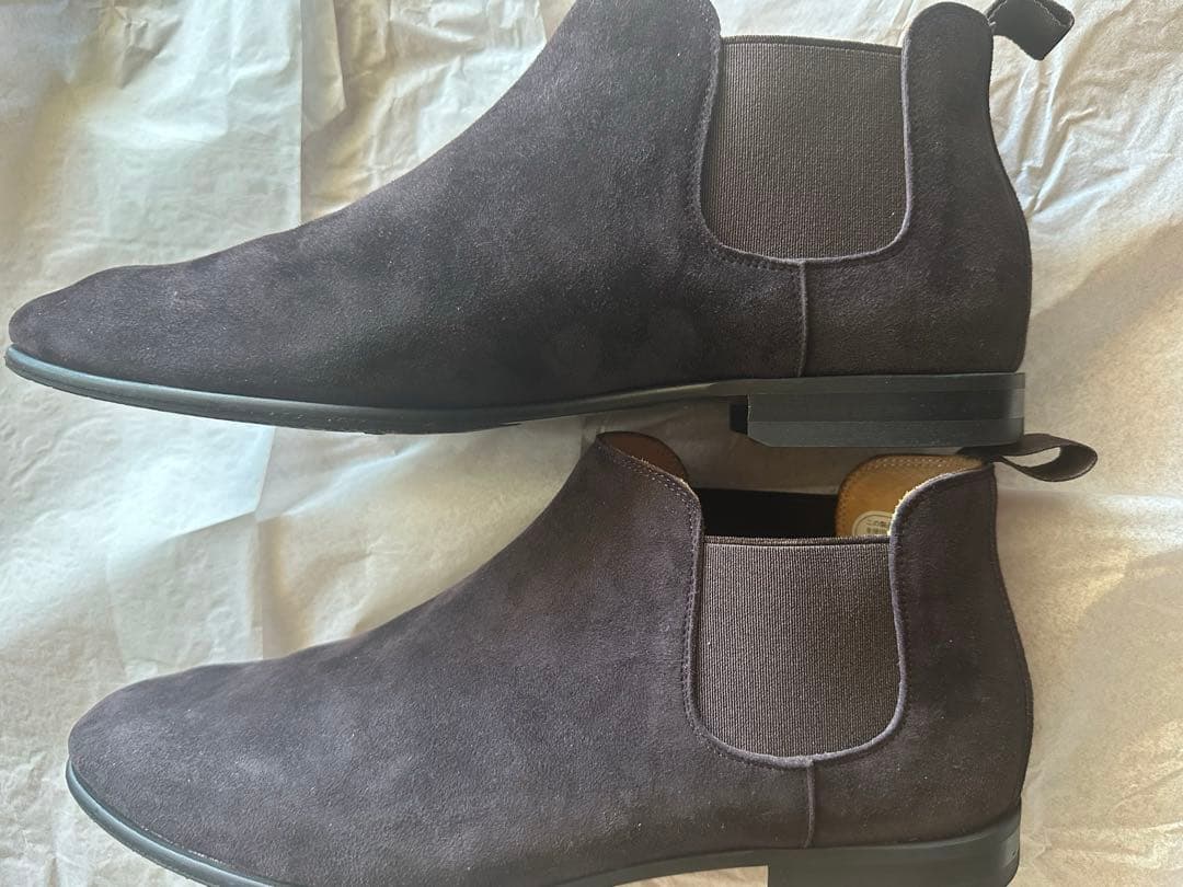 スエード ショート サイドゴアブーツ UNITED ARROWS