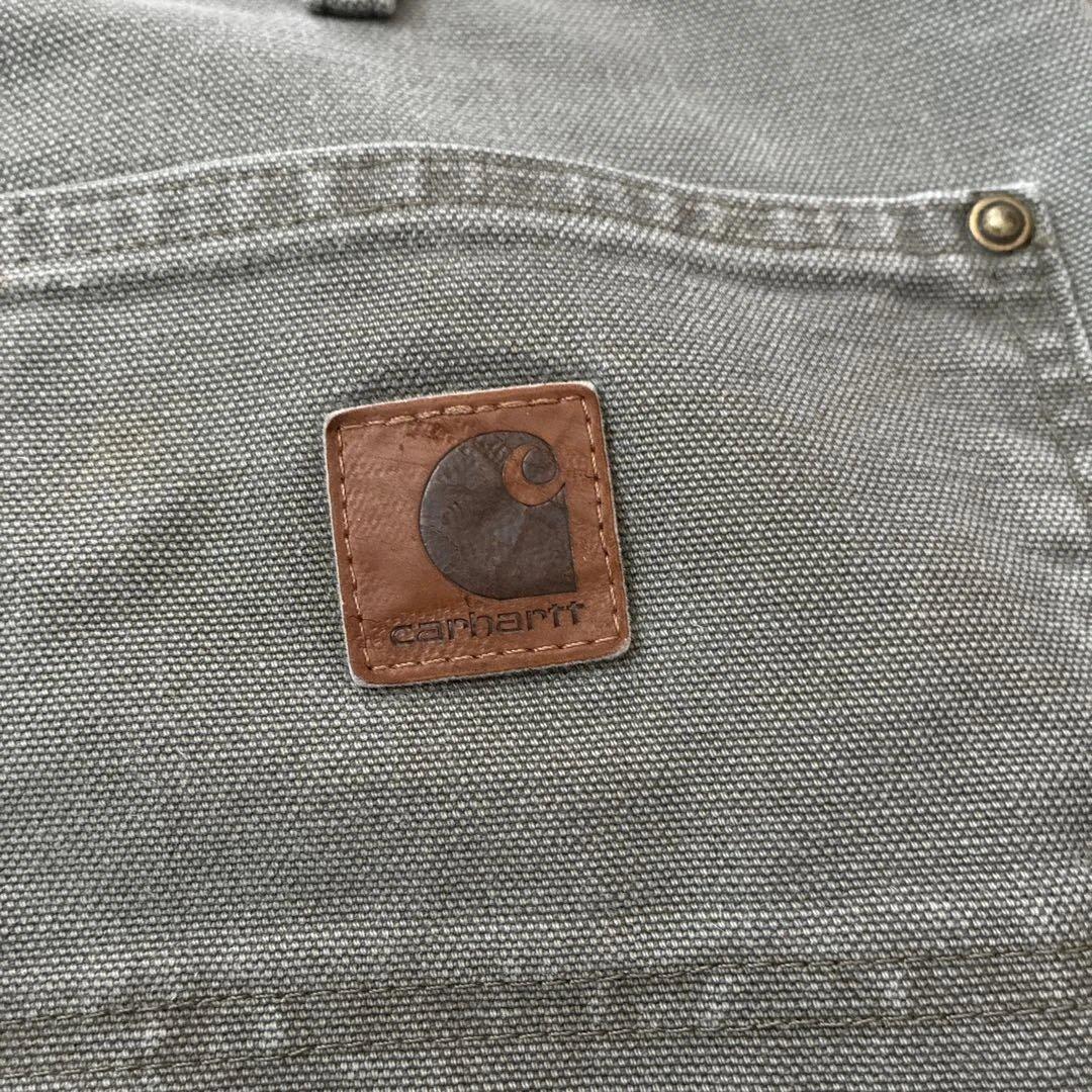 た*か様 Carhartt カーハート B136 MOSダブルニー 32×30