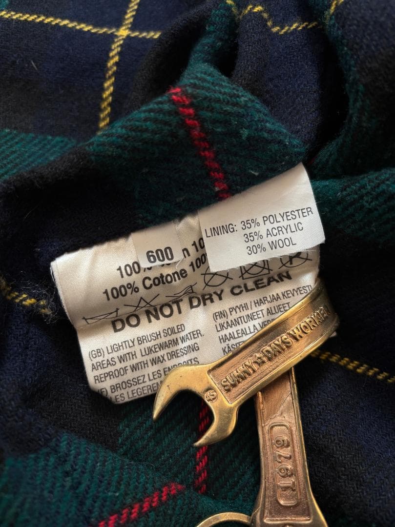 ジャケット・アウター \"Oxford Blue\" Oiled Cotton Jacket L