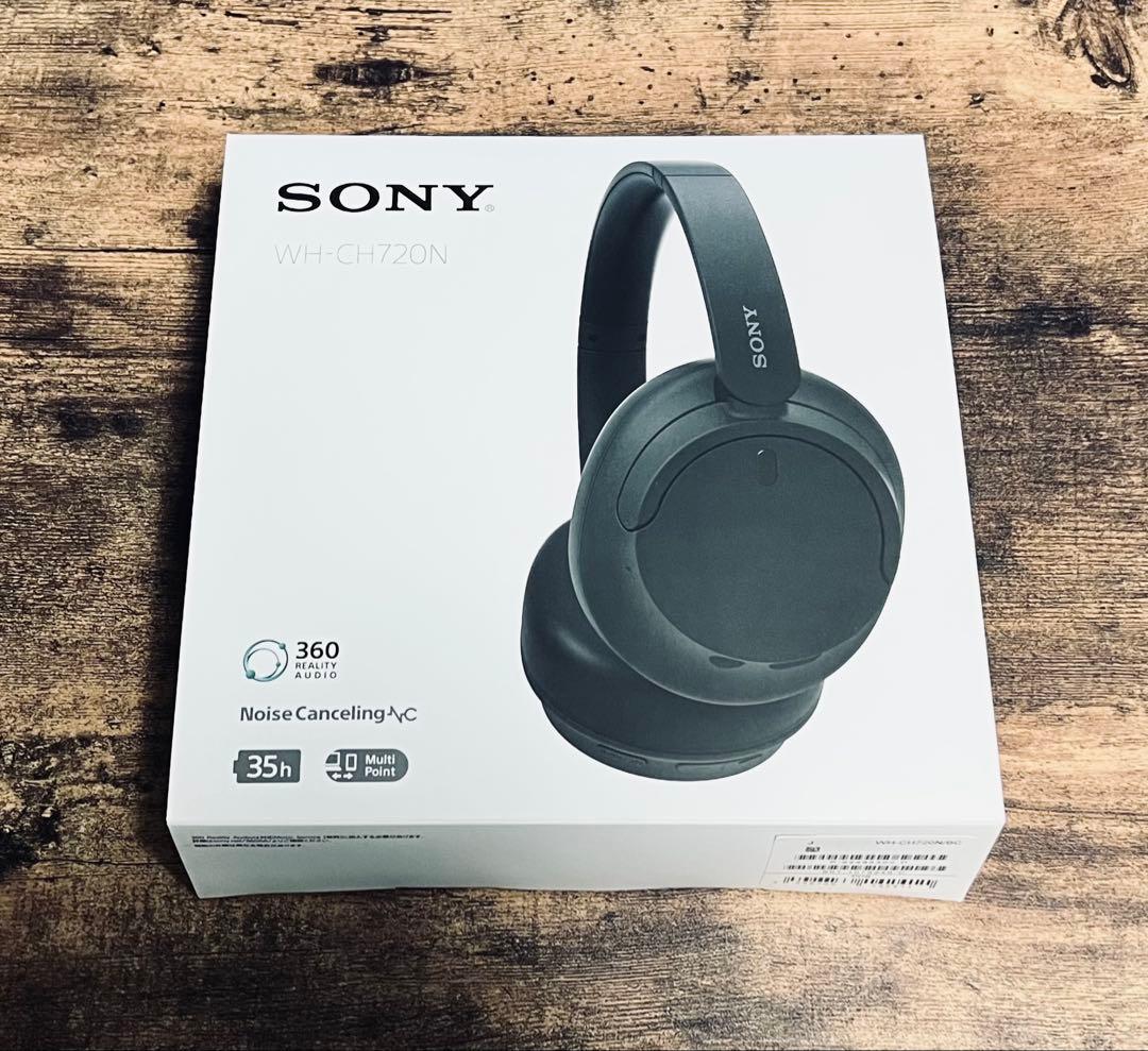 SONY ヘッドホン　WH-CH720N(2024/10/16購入)