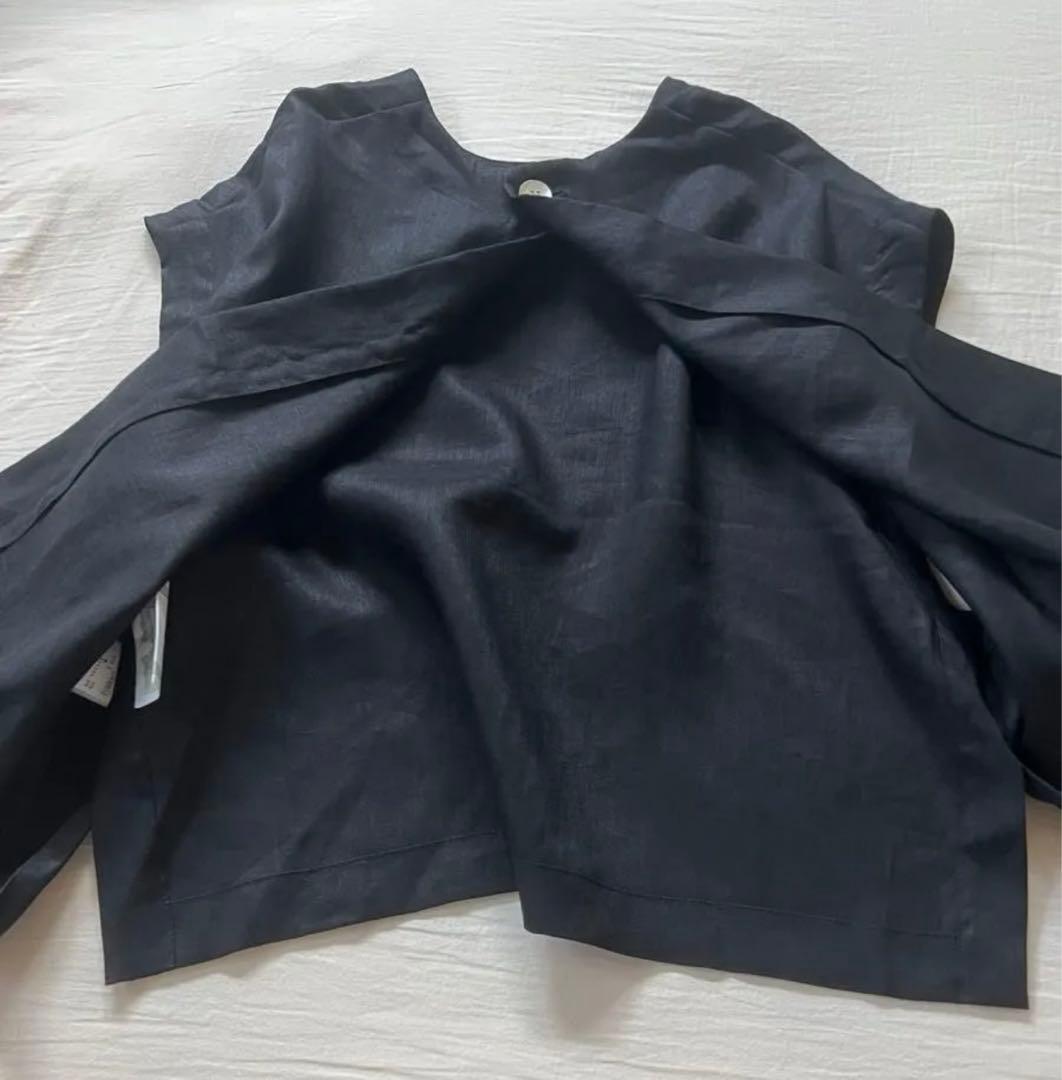 r*i様 BEARDSLEYビアズリー✳︎リネンショートベスト✳︎2025SS✳