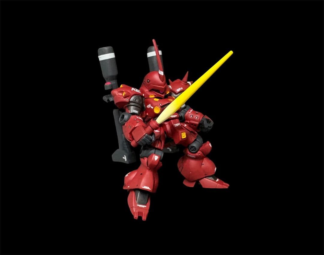 Y*.様 モビルスーツアンサンブル ケンプファー(シャア専用機) 全塗装 完成品