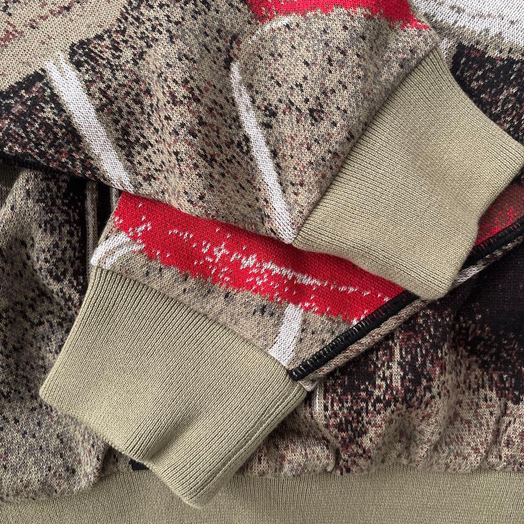 GADID ANONIEM 抽象模様 長袖セーター