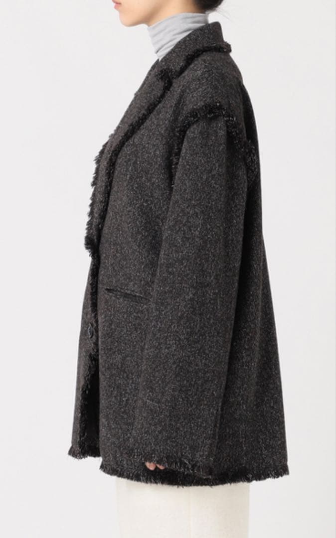 ジャケット・アウター CITYSHOP FRINGE TWEED JACKET / 36