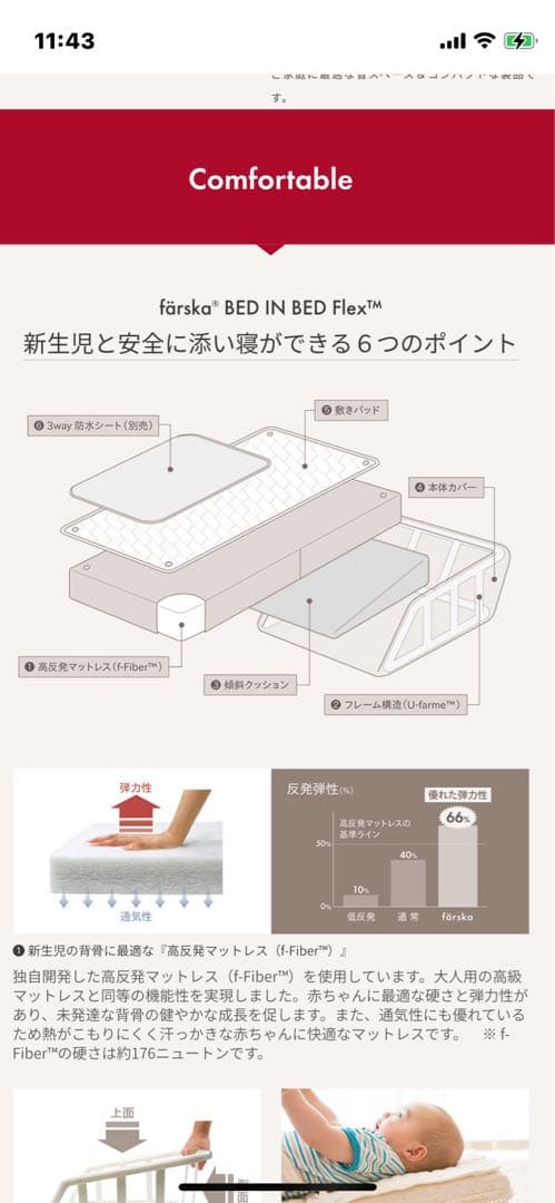 ゆいぽん　ファルスカ　ベッドインベッド　FLEX