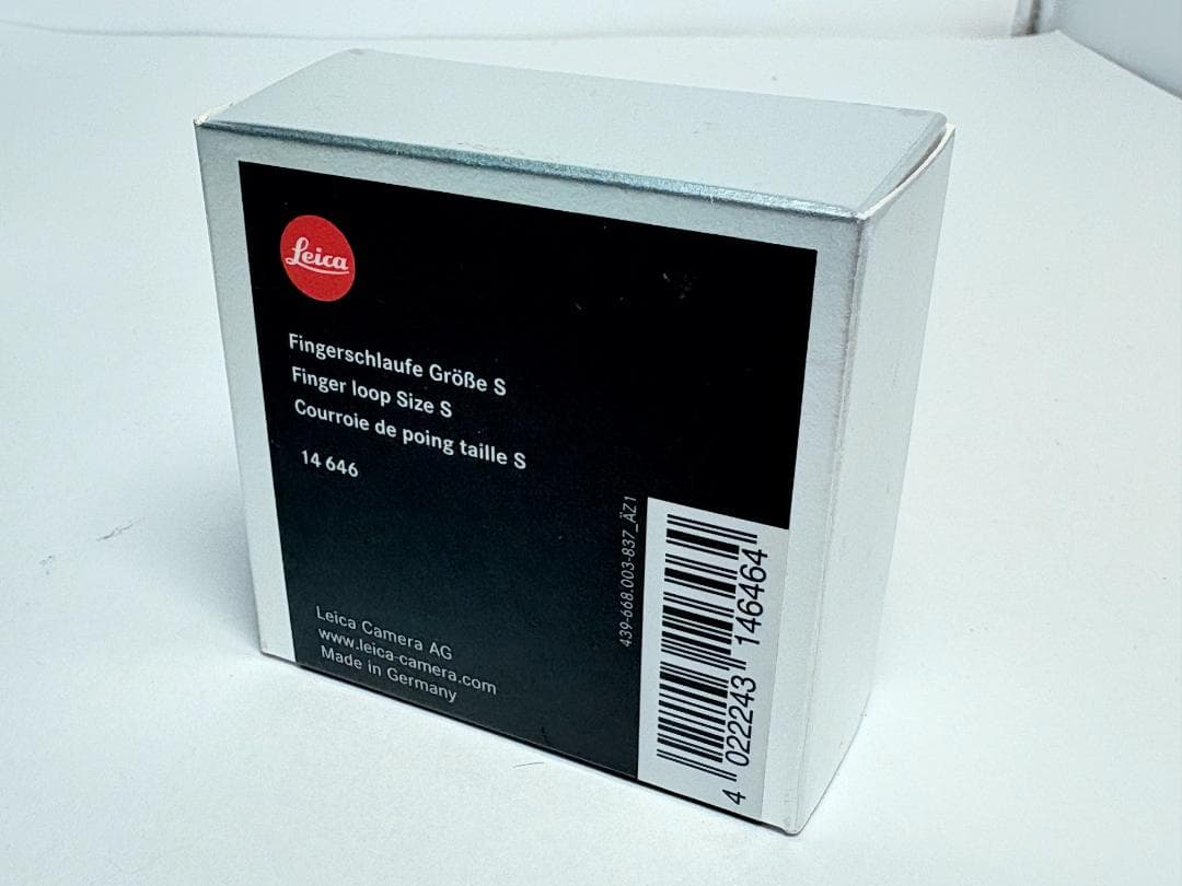 新品未使用品 ライカ ハンドグリップ用フィンガーループ S 14646