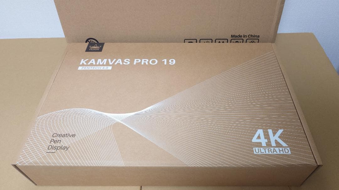 【新品未使用】　HUION Kamvas Pro 19　液晶ペンタブレット
