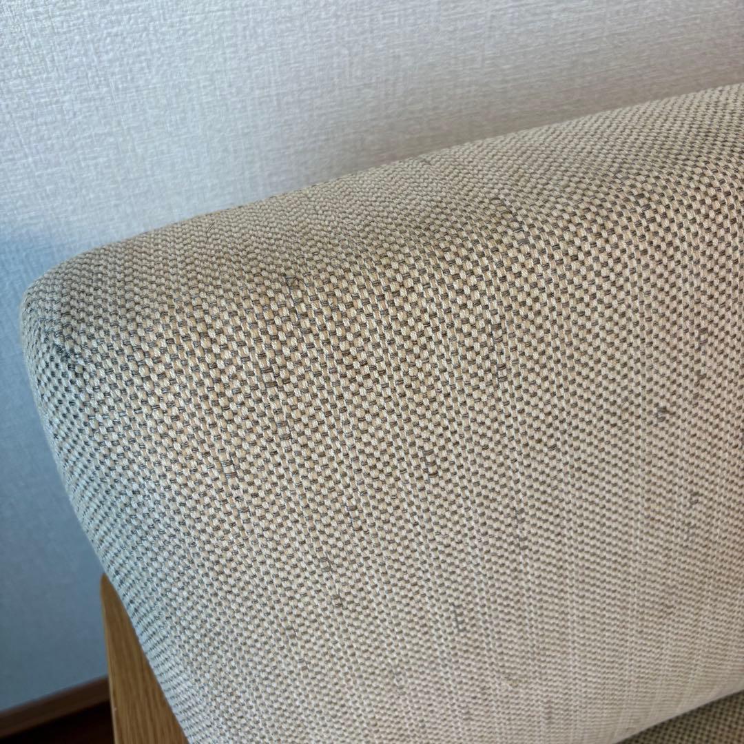 MUJI 無印良品 リビングでもダイニングでもつかえるソファチェア・オーク材