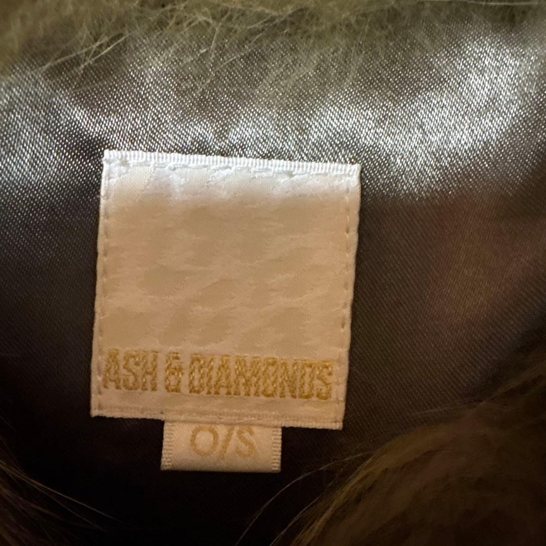 なおこ アッシュ&ダイヤモンド ラクーン ファー コート ジャケット