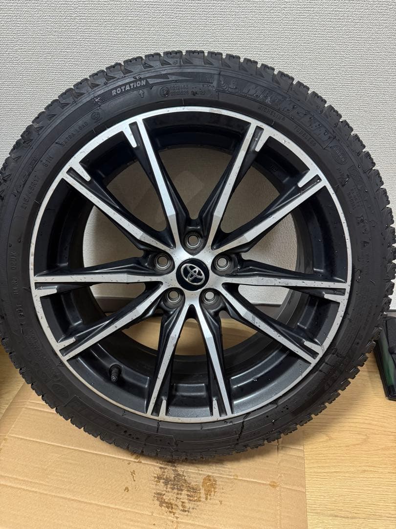 zn6 後期GTグレード純正ホイール+215/45R17スタッドレスタイヤ　4本