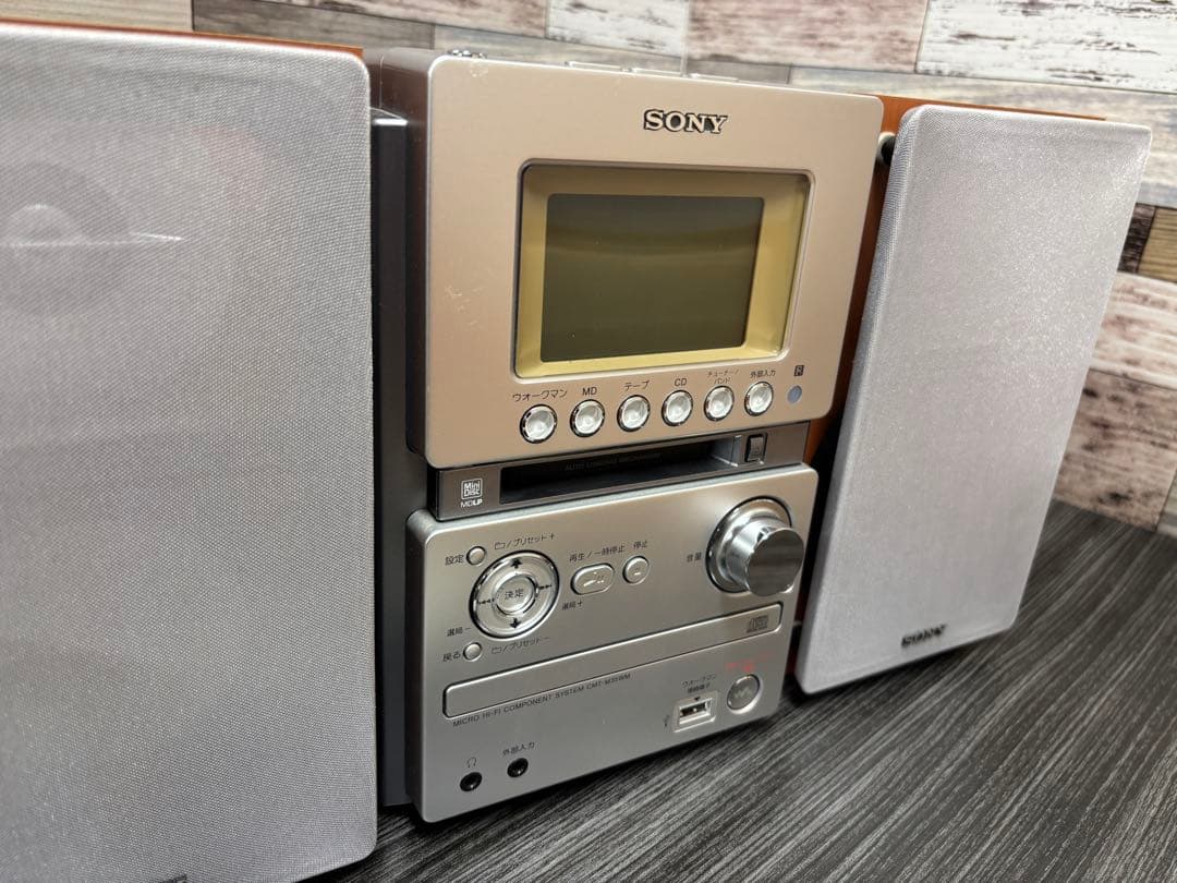 SONY CMT-M35WM CD・MD・カセットデッキ