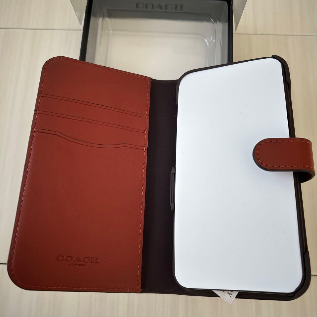 COACH 手帳型ケース iPhone 14 (2022)