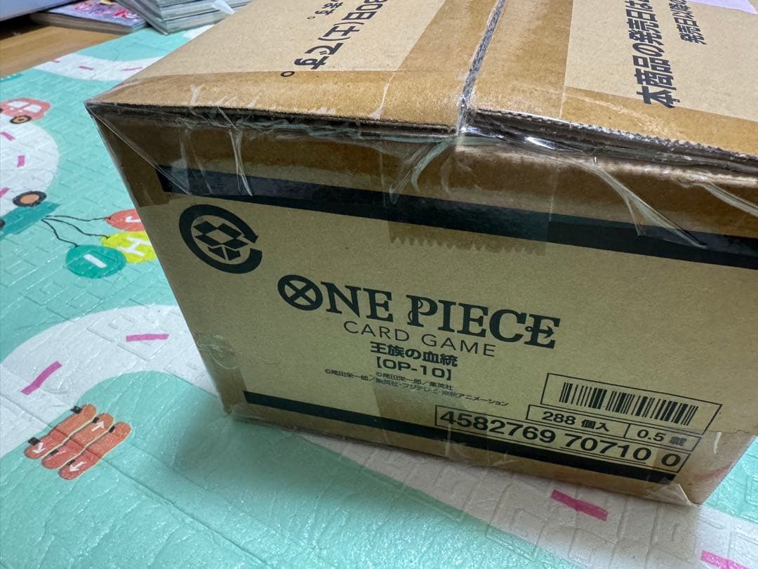 ONEPIECE CARDGAME 王族の血統 OP-10カートン【新品未開封】