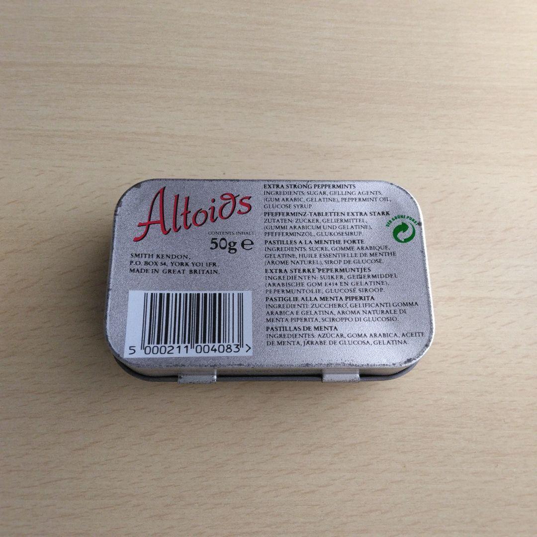 希少AltoidsSmithKendonALTOIDSsmallsアルトイズ空缶