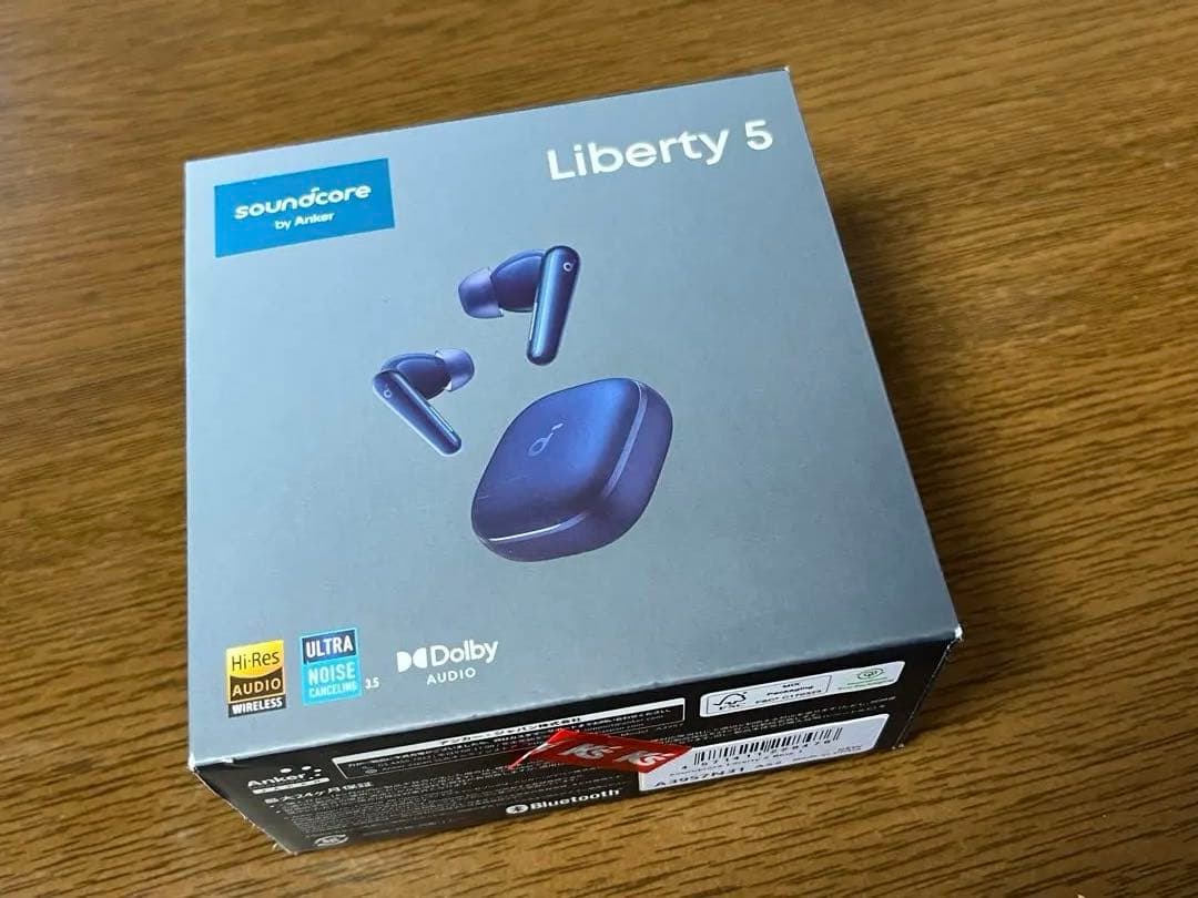 サウンドコア Liberty5 ノイズキャンセリングイヤホン オマケ・保証書付き