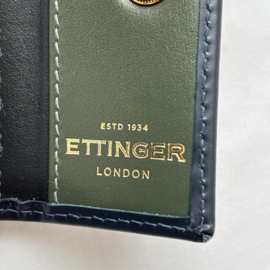 未使用 エッティンガー キーケース レザー お洒落 上質 ブラック
