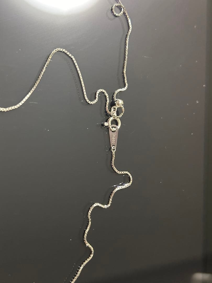 【匿名配送/お値下げ不可】ツツミ プラチナ チェーンネックレス 約50cm