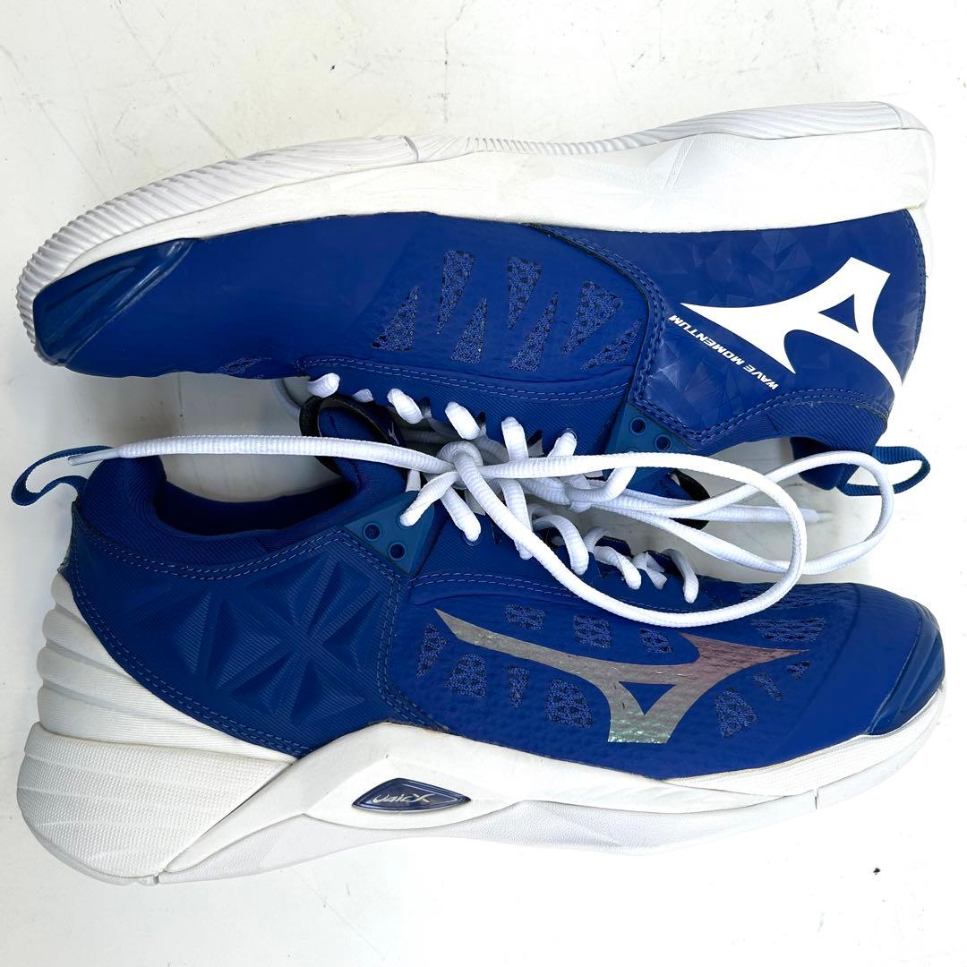 【ミズノ】ウエーブモーメンタル　ブルー　27.5