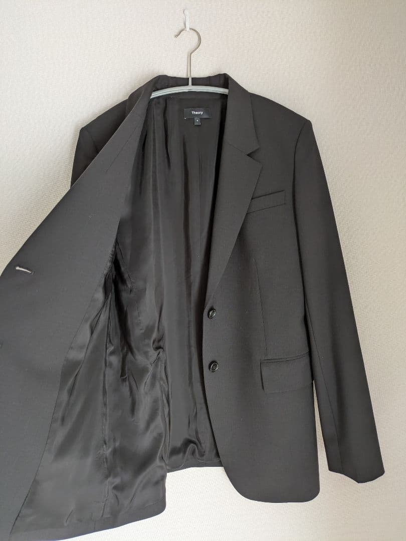 現行美品*定価6.4万 セオリー オーバーサイズジャケット 黒 0