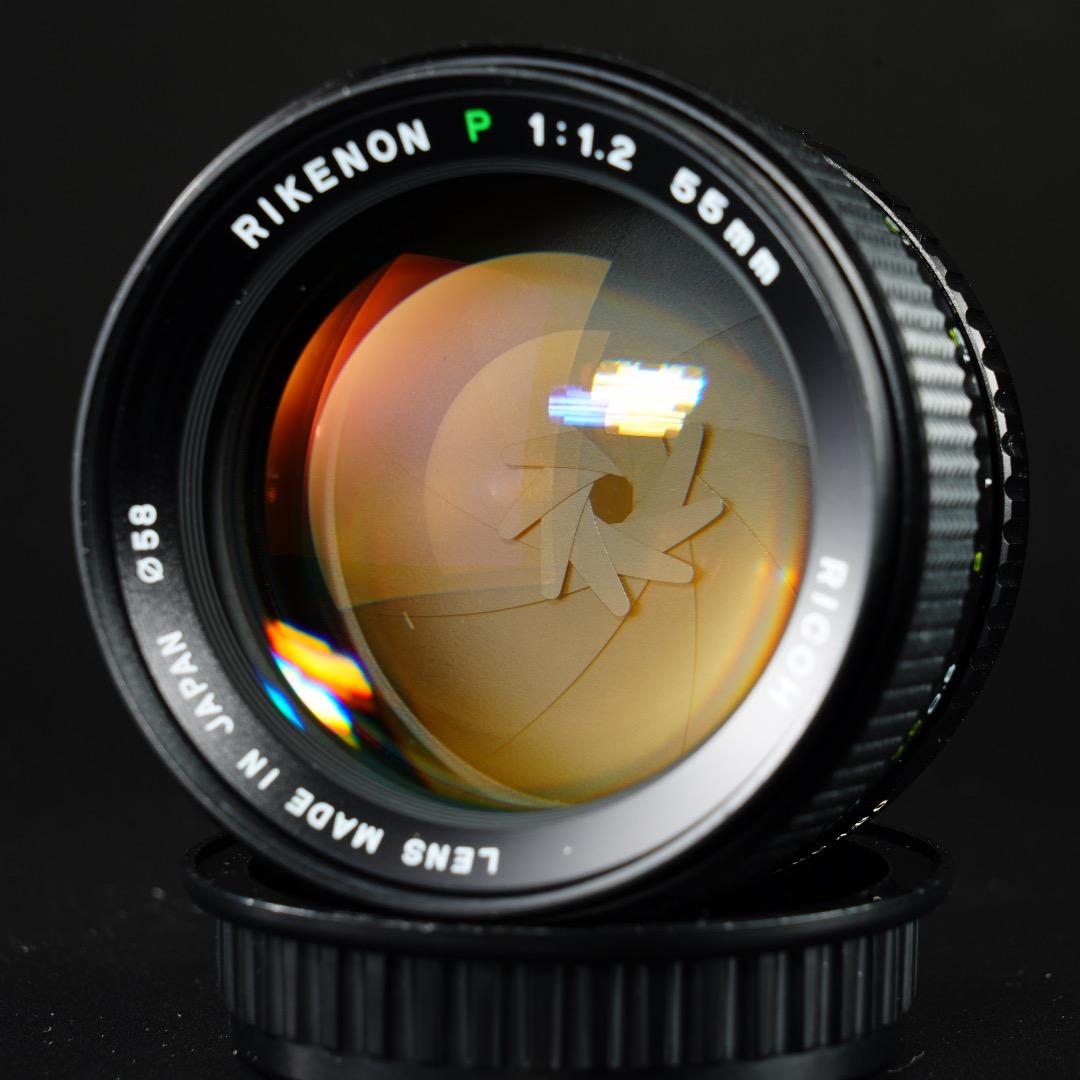 【極美品】動作◎ リコー RIKENON P 55mm F1.2 大口径 480