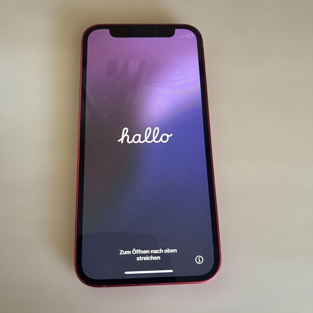 ア*ゴ様 iPhone12mini 本体 レッド 初期化済み