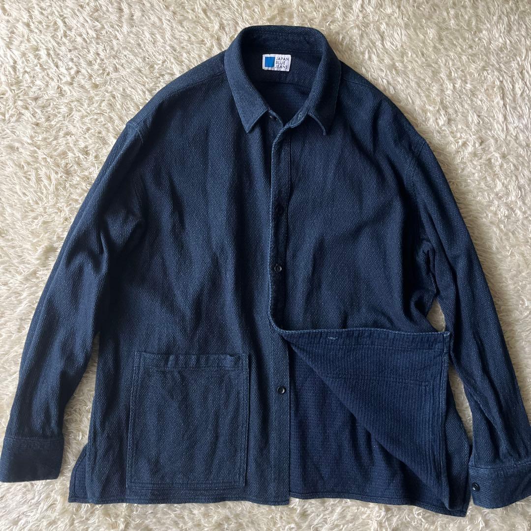 希少　完売　ジャパンブルージーンズ インディゴ　刺し子　シャツジャケット