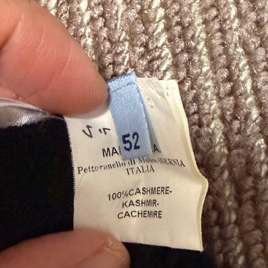 maloマーロのカシミヤ100%タートルネックニットセーター