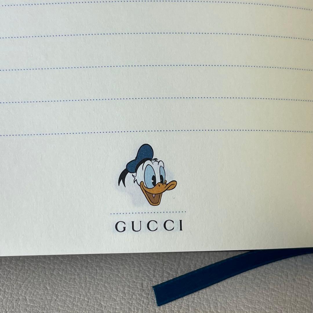 2点セット　新品未使用　GUCCI ノート　鉛筆　ディズニー　ドナルドダック