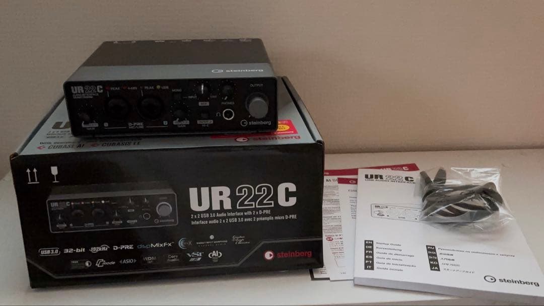 Steinberg UR22C オーディオインターフェース USB3.0