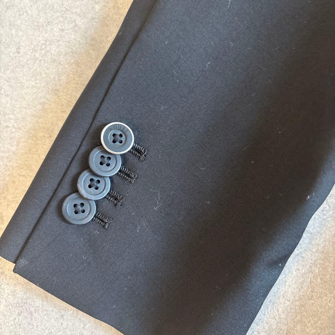 AOURE ブラック ビジネススーツ セット