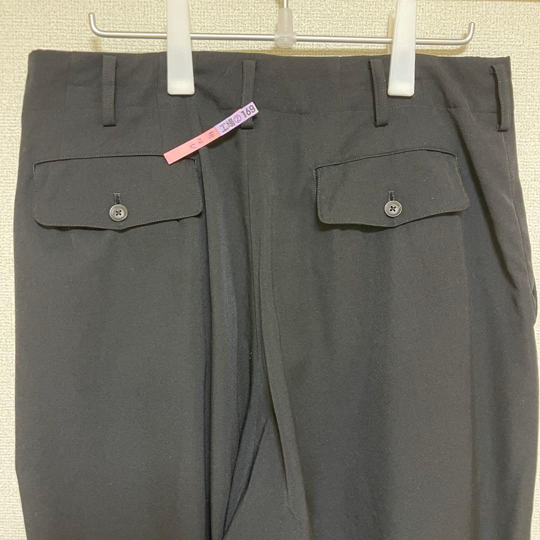 【美品】ヨウジヤマモト プールオム　ウールギャバジンバルーンパンツ