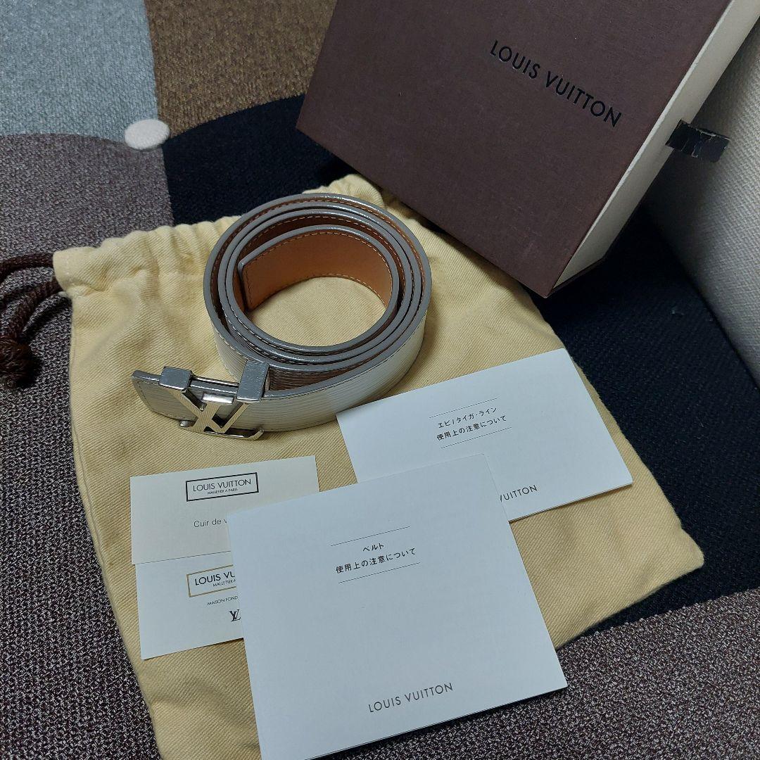 LOUIS VUITTON エピ レザー ベルト 75/30